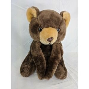 Brown Bear Plush Hugger 9.5 Inch IMS 1989 Stuffed Animal Toy